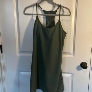Old Navy Sleeveless PowerSoft Performance Racer-Back Mini Swing Dress for Women